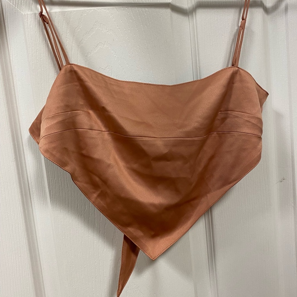 Danielle Bernstein tie top
